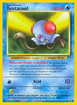Tentacool 96/110 - Legendary Collection Reverse Holofoil - Poke-Collect