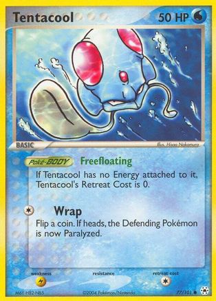 Tentacool 77/101 - Hidden Legends Reverse Holofoil - Poke-Collect