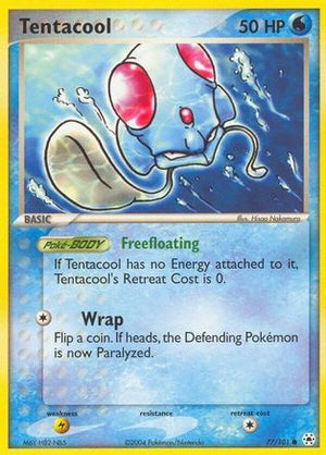 Tentacool 77/101 - Hidden Legends Reverse Holofoil - Poke-Collect