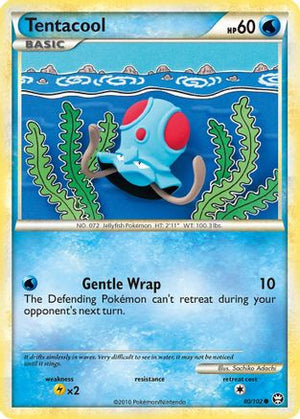 Tentacool 80/102 - HSTriumphant Reverse Holofoil