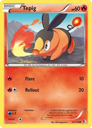 Tepig 24/149 - Boundaries Crossed - Poke-Collect