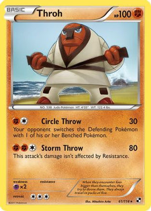 Throh 61/114 - Black & White - Poke-Collect