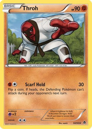 Throh 58/98 - Emerging Powers Reverse Holofoil - Poke-Collect