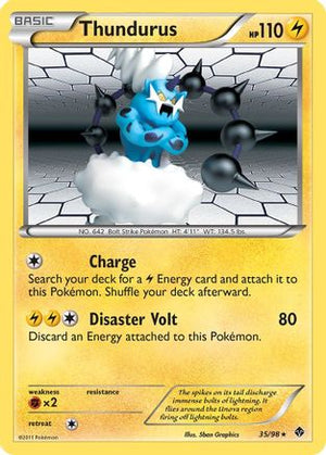 Thundurus 35/98 - Emerging Powers Reverse Holofoil - Poke-Collect
