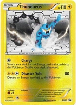 Thundurus BW41/101 - BW Black Star Promos Reverse Holofoil - Poke-Collect