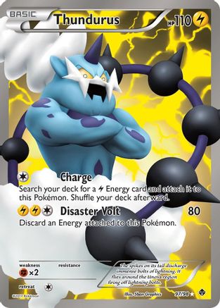 Thundurus 97/98 - Emerging Powers Holofoil - Poke-Collect