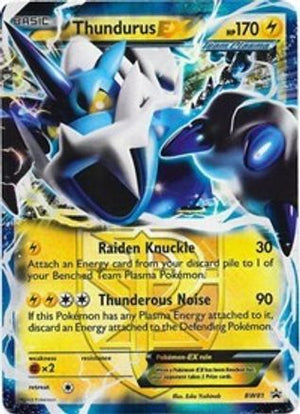 Thundurus-EX BW81/101 - BW Black Star Promos Holofoil - Poke-Collect