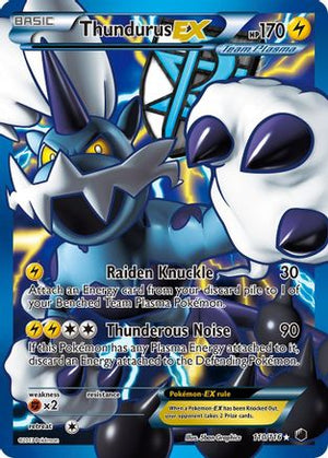 Thundurus-EX 110/116 - Plasma Freeze Holofoil - Poke-Collect
