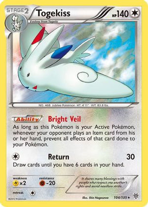 Togekiss 104/135 - Plasma Storm Holofoil - Poke-Collect