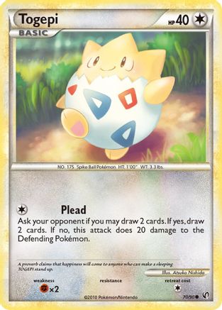 Togepi 70/90 - HSUndaunted - Poke-Collect