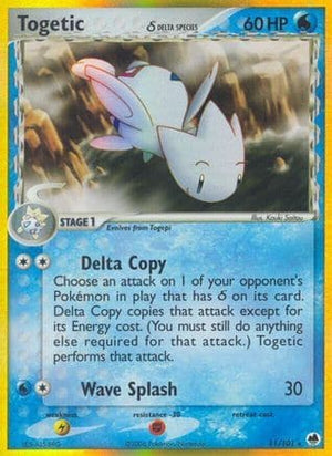 Togetic δ 11/101 - Dragon Frontiers Reverse Holofoil - Poke-Collect
