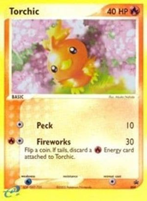 Torchic 8/40 - Nintendo Black Star Promos Reverse Holofoil - Poke-Collect
