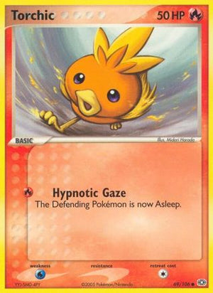 Torchic 69/106 - Emerald Reverse Holofoil - Poke-Collect