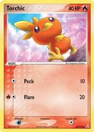 Torchic 83/110 - Holon Phantoms Reverse Holofoil - Poke-Collect