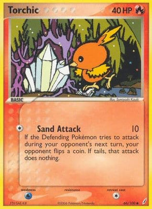 Torchic 66/100 - Crystal Guardians - Poke-Collect