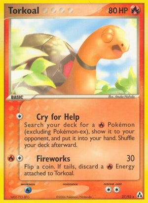 Torkoal 27/92 - Legend Maker - Poke-Collect