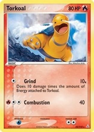 Torkoal 33/110 - Holon Phantoms Reverse Holofoil - Poke-Collect