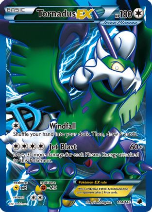 Tornadus-EX 114/116 - Plasma Freeze Holofoil - Poke-Collect