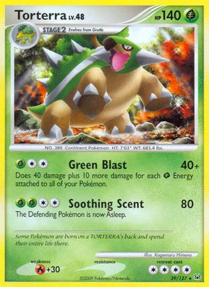Torterra 39/127 - Platinum Reverse Holofoil - Poke-Collect