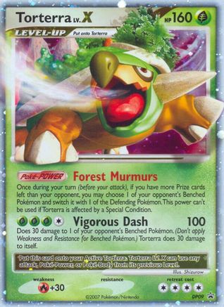 Torterra LV.X DP09/56 - DP Black Star Promos Holofoil - Poke-Collect
