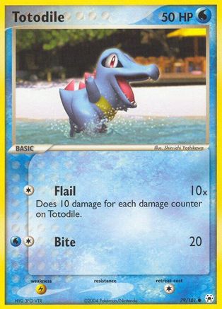 Totodile 79/101 - Hidden Legends Reverse Holofoil - Poke-Collect