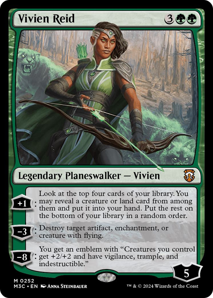 Vivien Reid (M3C-252) - Modern Horizons 3 Commander