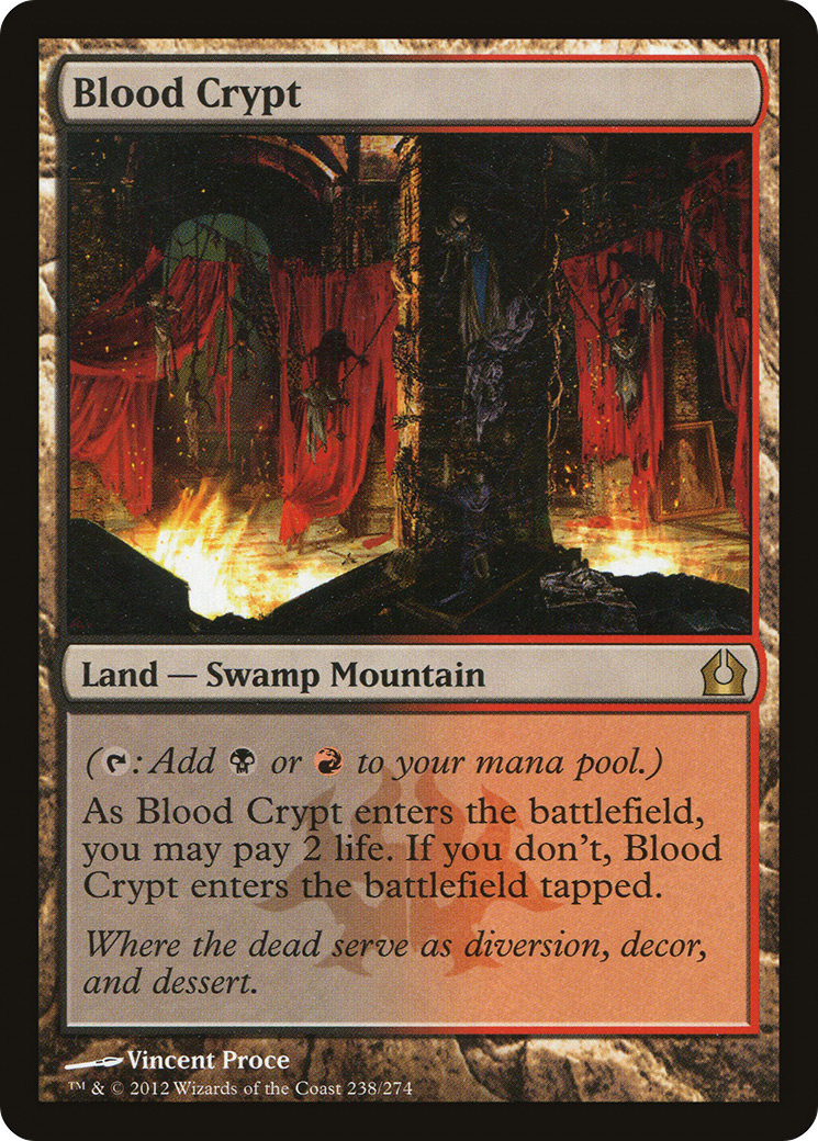 Blood Crypt (RTR-238) - Return to Ravnica