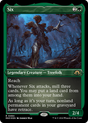 Six (Foil Etched) (MH3-484) - Modern Horizons 3 Foil