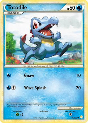 Totodile 86/123 - HeartGold & SoulSilver - Poke-Collect