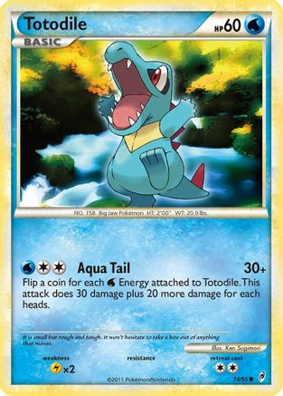 Totodile 74/95 - Call of Legends Reverse Holofoil - Poke-Collect