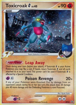 Toxicroak G DP41/56 - DP Black Star Promos Holofoil - Poke-Collect