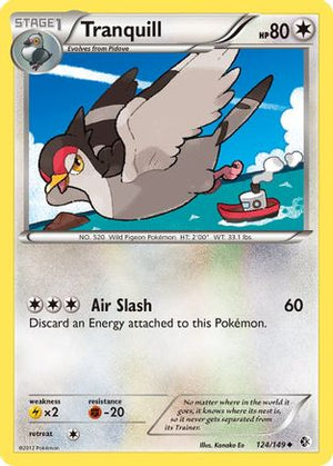 Tranquill 124/149 - Boundaries Crossed Reverse Holofoil - Poke-Collect