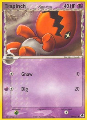 Trapinch δ 68/101 - Dragon Frontiers Reverse Holofoil - Poke-Collect