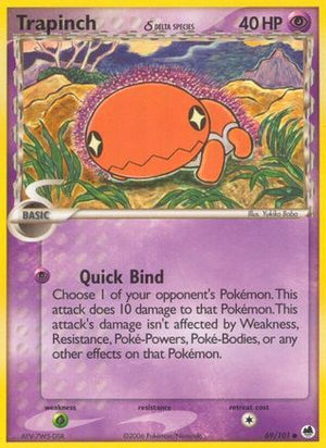 Trapinch δ 69/101 - Dragon Frontiers - Poke-Collect