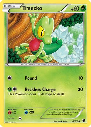Treecko 6/116 - Plasma Freeze - Poke-Collect