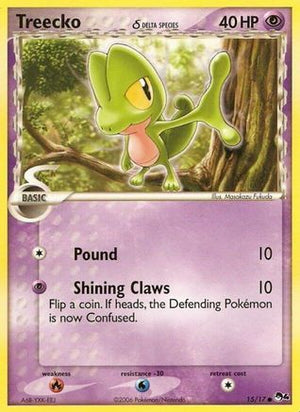 Treecko δ 15/17 - POP Series 4 - Poke-Collect