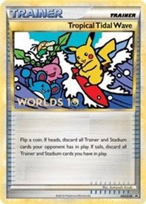 Tropical Tidal Wave HGSS18/25 - HGSS Black Star Promos Holofoil - Poke-Collect