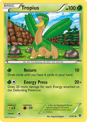 Tropius 5/101 - Plasma Blast - Poke-Collect