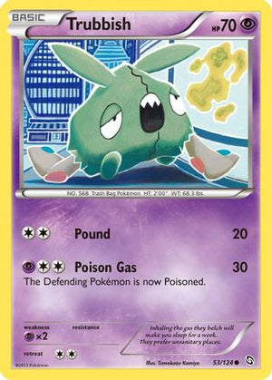 Trubbish 53/124 - Dragons Exalted - Poke-Collect