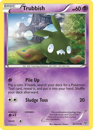 Trubbish 63/135 - Plasma Storm - Poke-Collect
