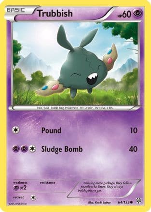 Trubbish 64/135 - Plasma Storm Reverse Holofoil - Poke-Collect
