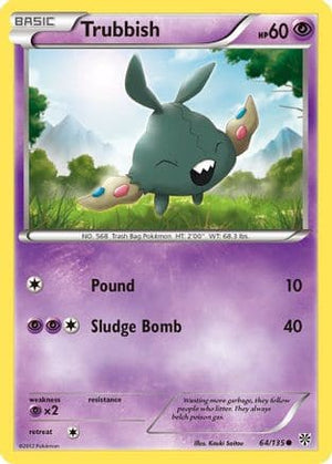 Trubbish 64/135 - Plasma Storm Reverse Holofoil - Poke-Collect