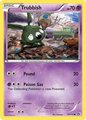 Trubbish 67/113 - Legendary Treasures - Poke-Collect