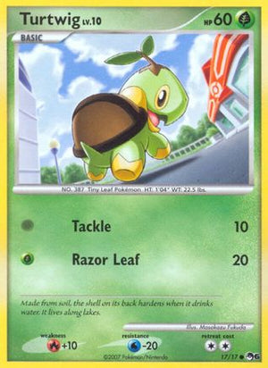 Turtwig 17/17 - POP Series 6 - Poke-Collect