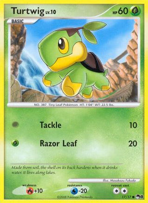 Turtwig 17/17 - POP Series 8 - Poke-Collect