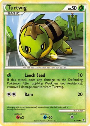 Turtwig 67/95 - HSUnleashed Reverse Holofoil