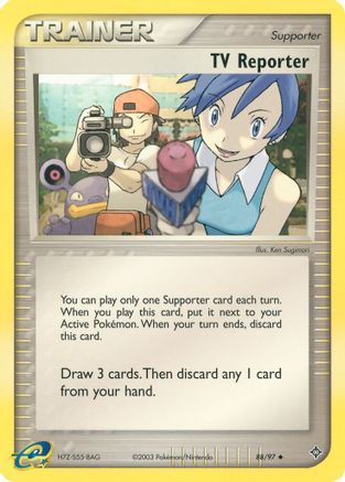 TV Reporter 88/97 - Dragon - Poke-Collect