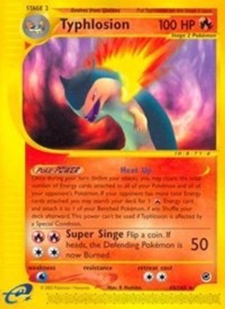 Typhlosion 65/165 - Expedition Base Set Reverse Holofoil - Poke-Collect