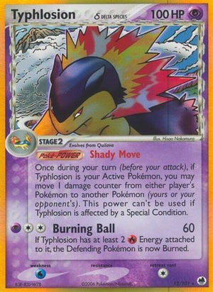 Typhlosion δ 12/101 - Dragon Frontiers Holofoil - Poke-Collect