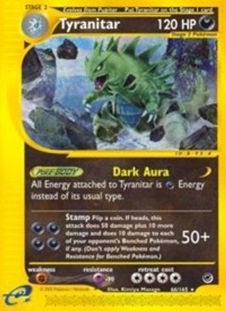 Tyranitar 66/165 - Expedition Base Set - Poke-Collect